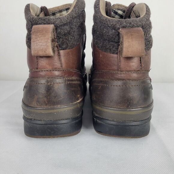 Sorel Kingston Chukka Boot Mens 11.5 Brown Waterproof Leather Casual Work Hiking - Picture 9 of 14